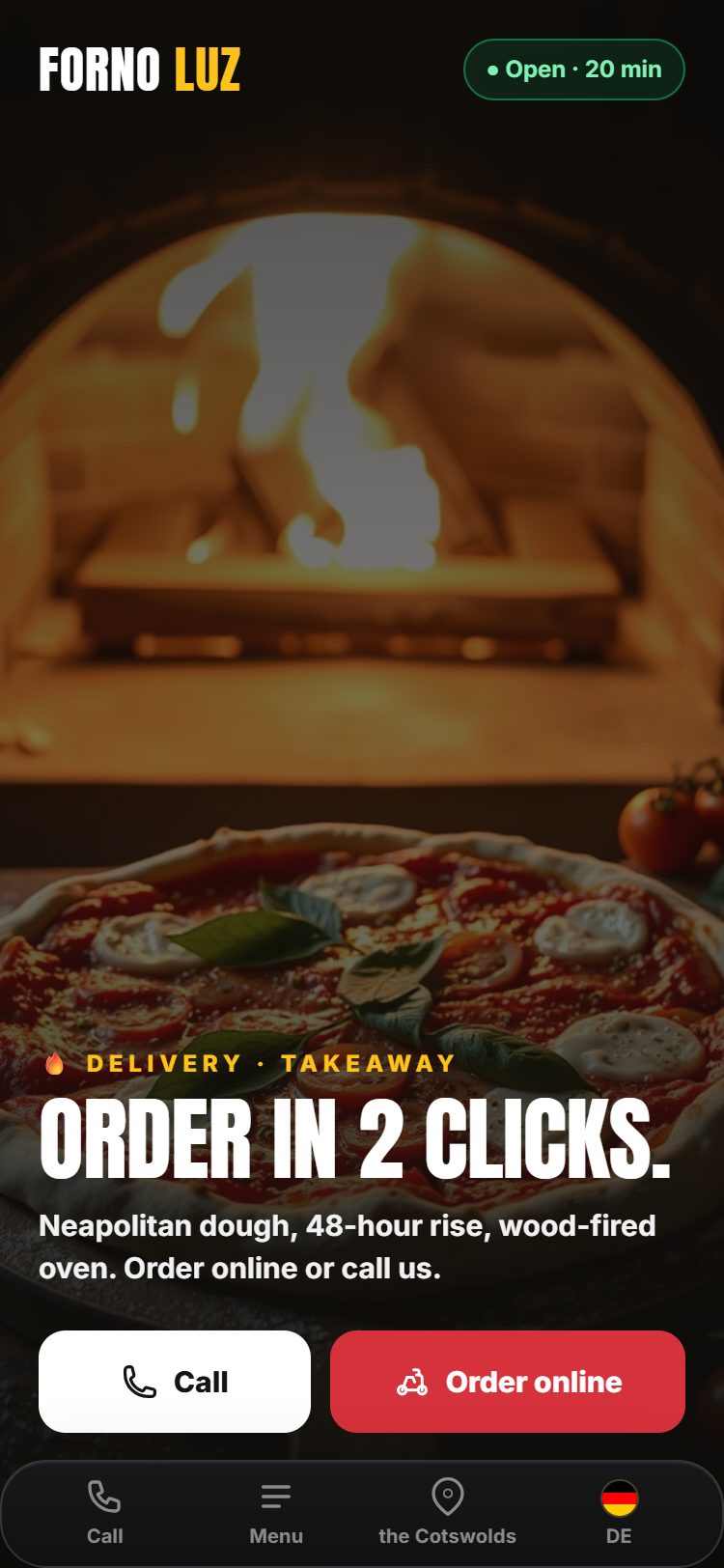 Fast food and pizzeria